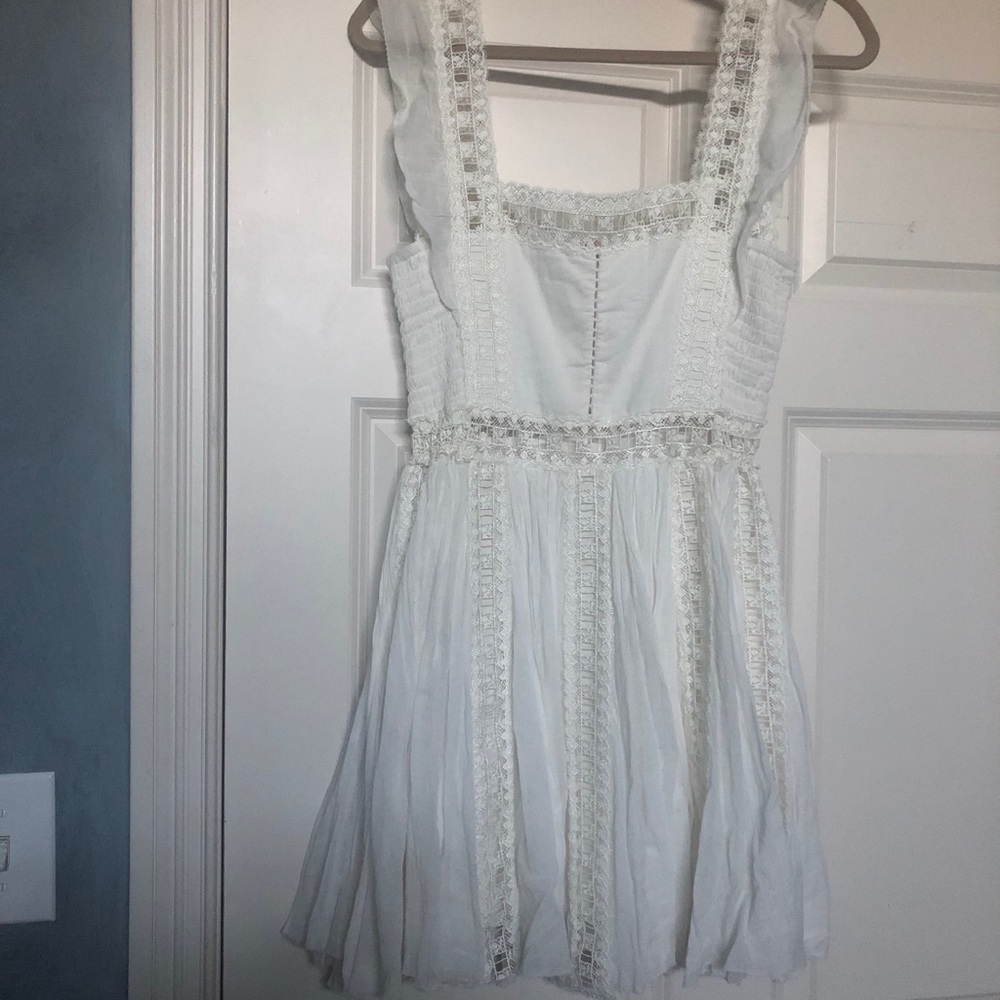 Free people lace tank dress